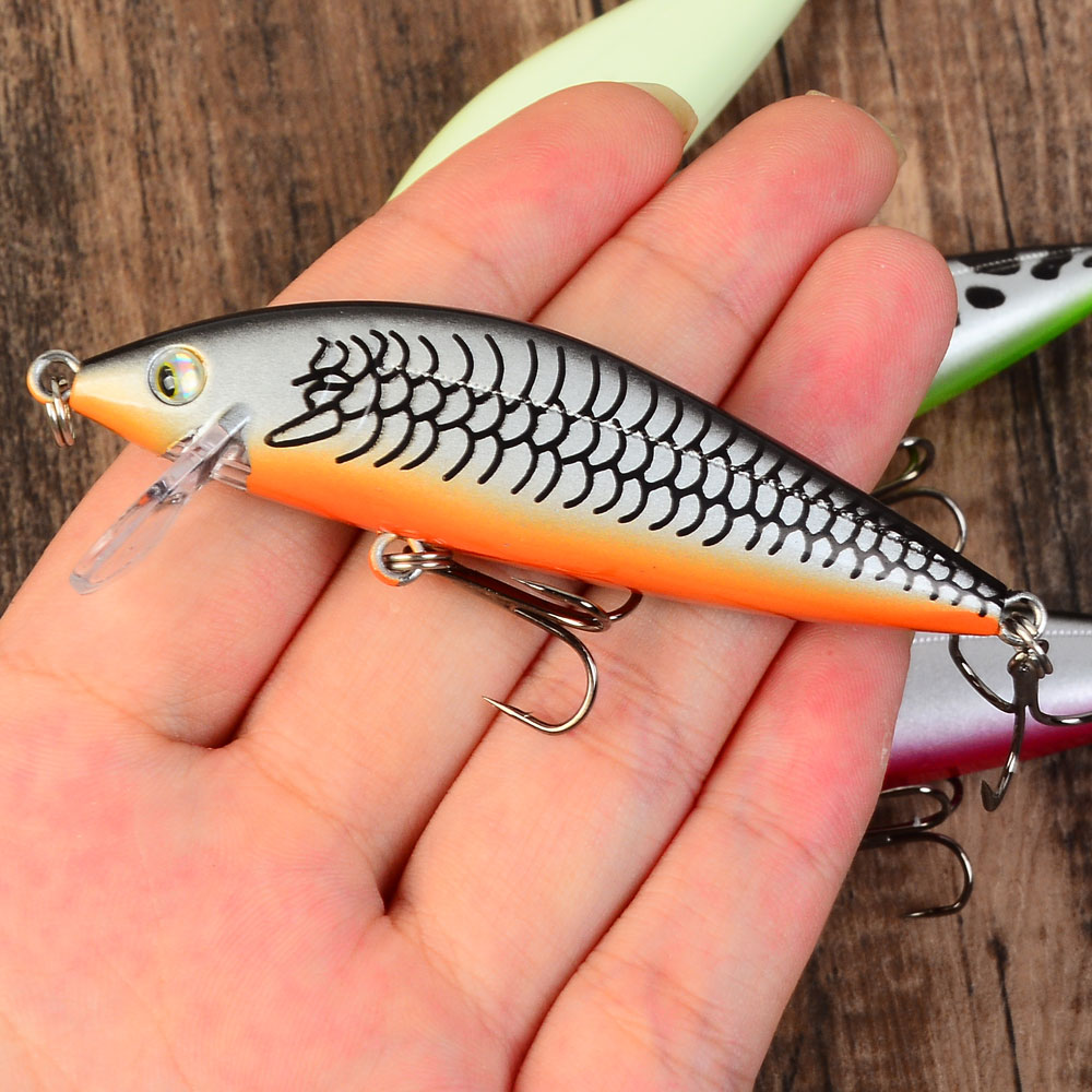 5pcs Sinking Minnow Wobblers C - Fishing Lure Accessories 评论和价格