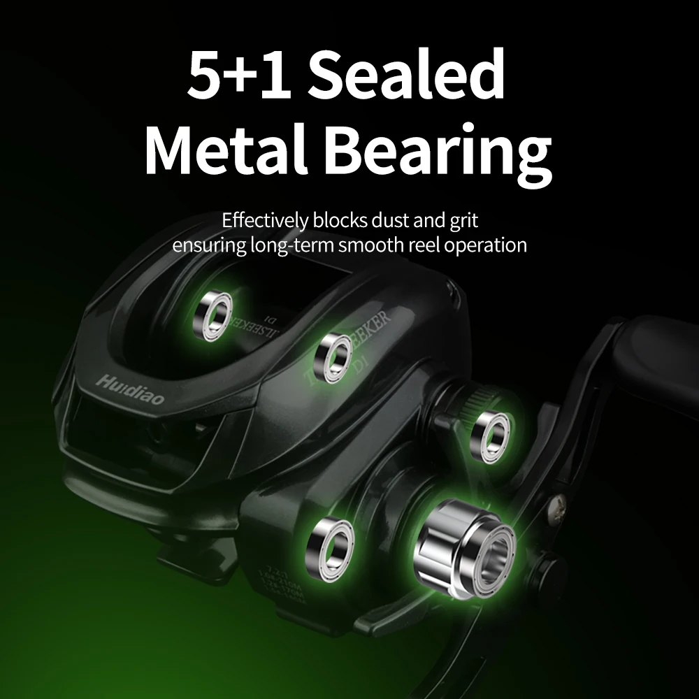 Huidiao TRAILSEEKER DC Baitcas - Kastking Reel Zephyr 评论和价格