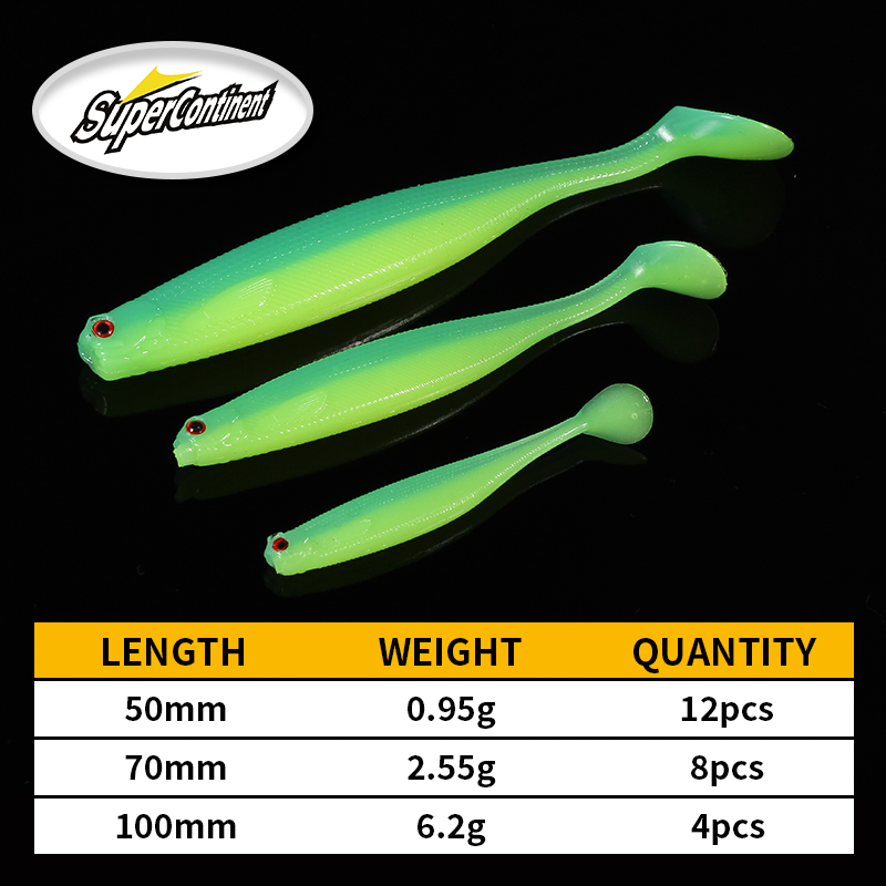 2022 Supercontinent ShadTeez 5 - Fishing Lure Swimbait 评论和价格