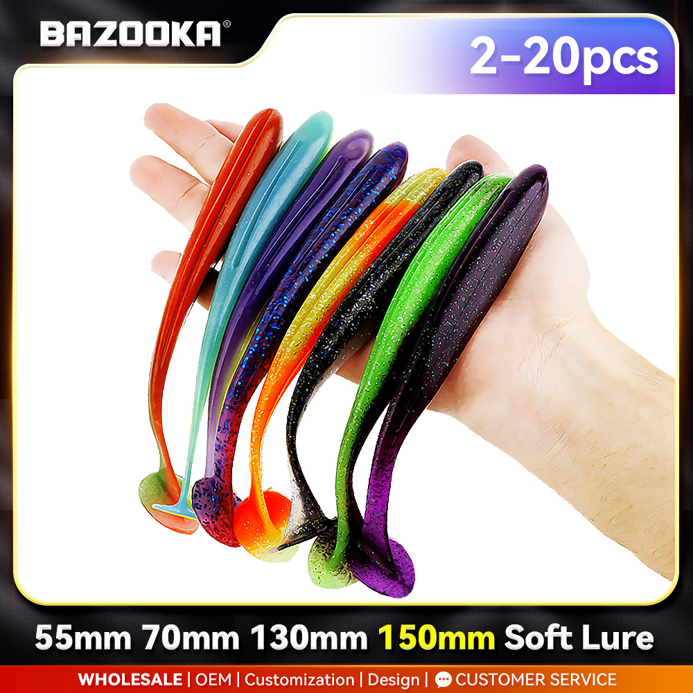 Bazooka 100mm 150mm Fishing Lu - Fishing Lure Spinnerbait 评论和价格