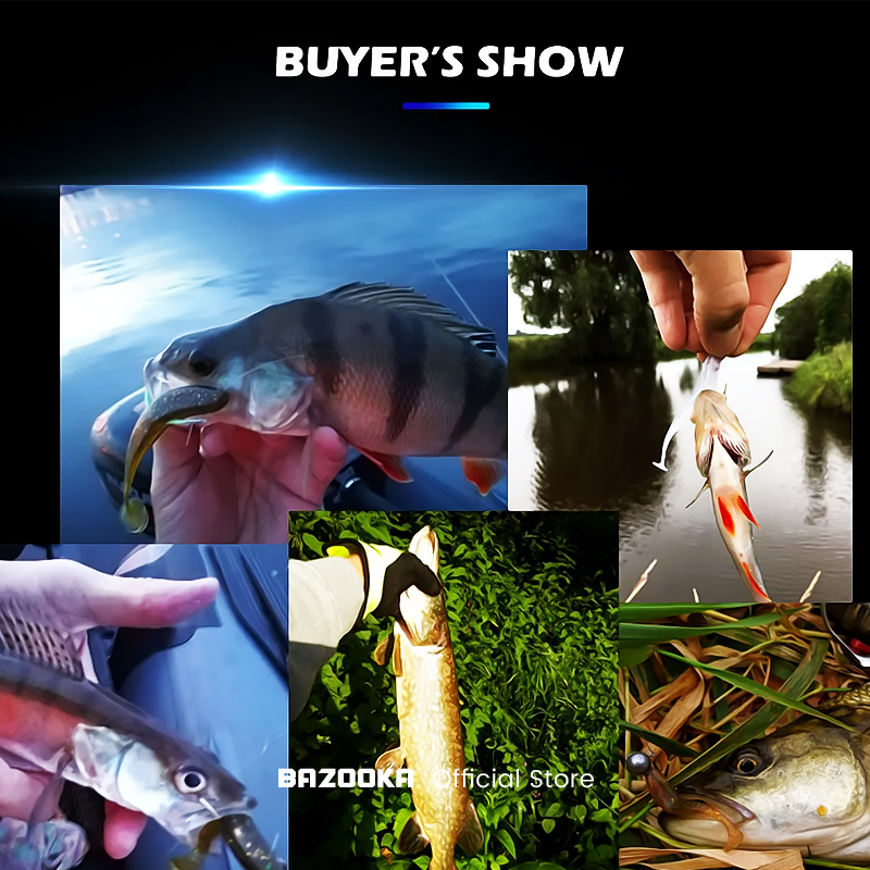 Bazooka 100mm 150mm Fishing Lu - Fishing Lure Spinnerbait 评论和价格