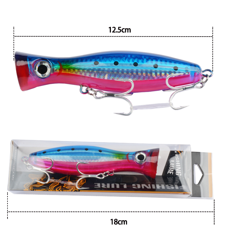 1pc 43g Big Popper Floating Wo - Fishing Lure Popper 评论和价格