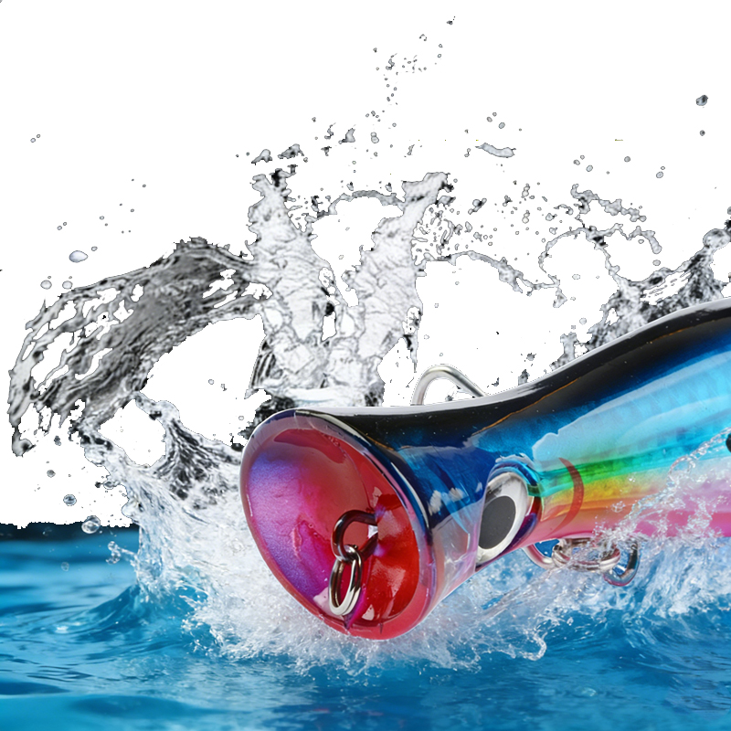 1pc 43g Big Popper Floating Wo - Fishing Lure Popper 评论和价格