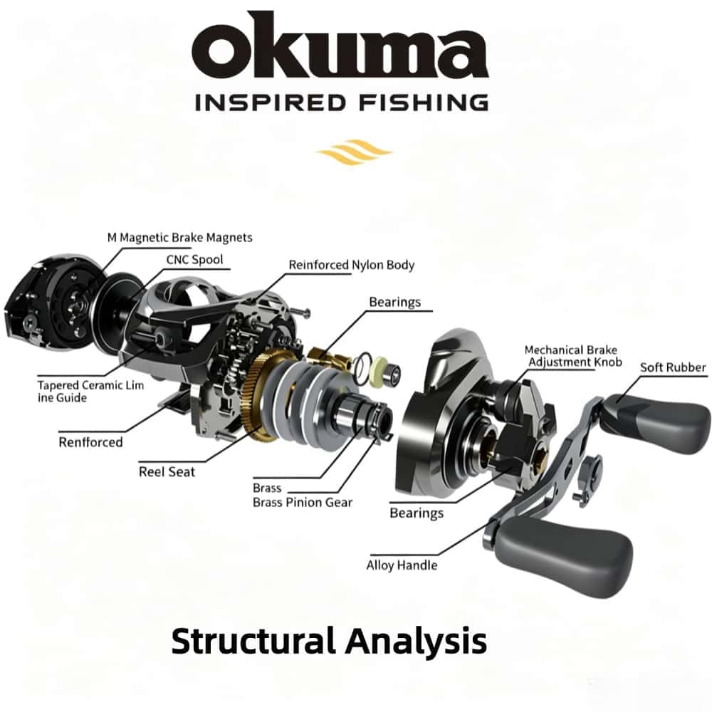 New Okuma Fishing Reel 7.2:1 W - Kastking Reel Zephyr 评论和价格