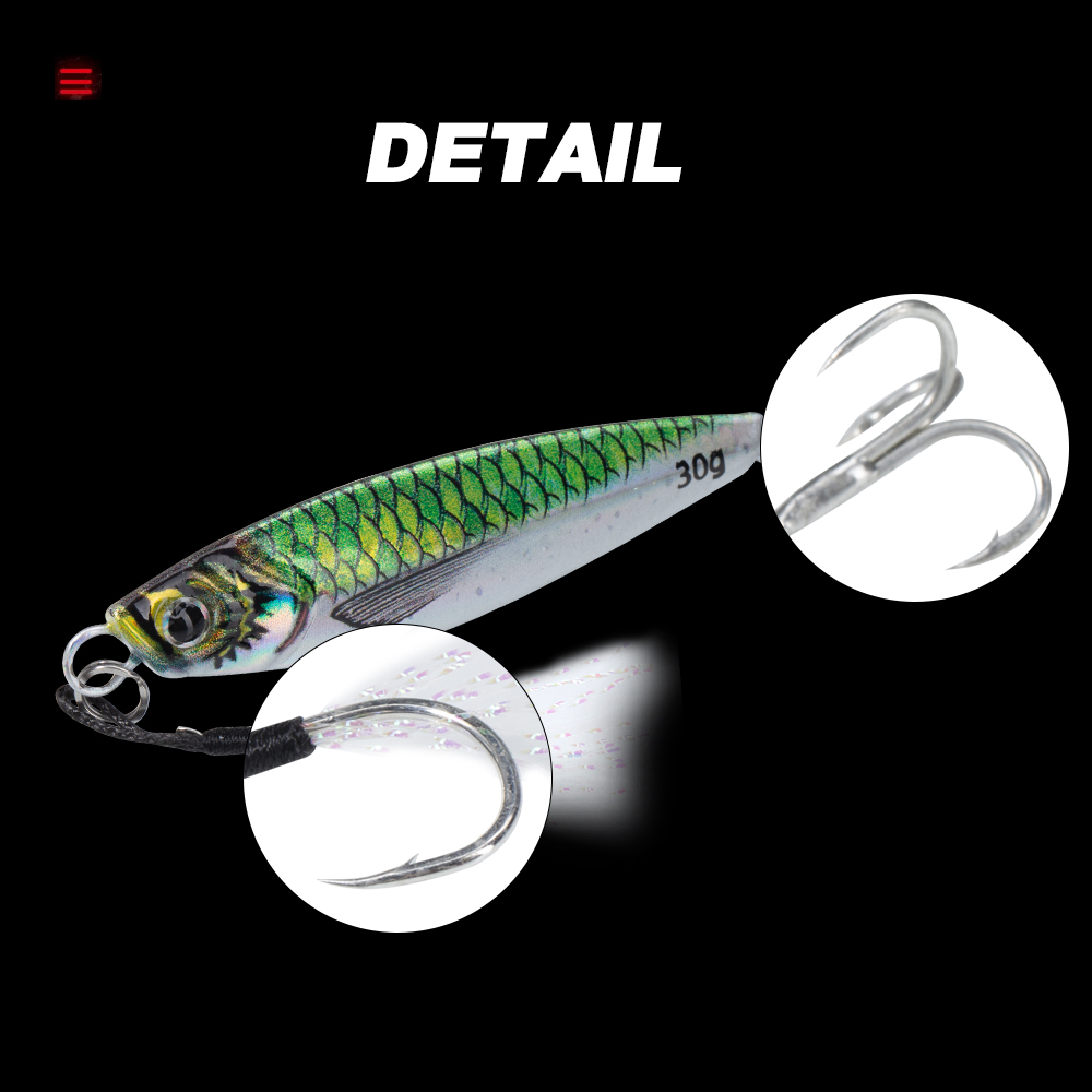 Hunthouse Metal Jig Fishing Lu - Fishing Lure Spoon 评论和价格