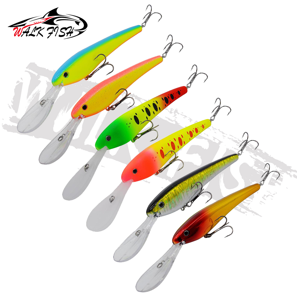 WALK FISH 1PCS Minnow Fishing  - Fishing Lure Crankbait 评论和价格