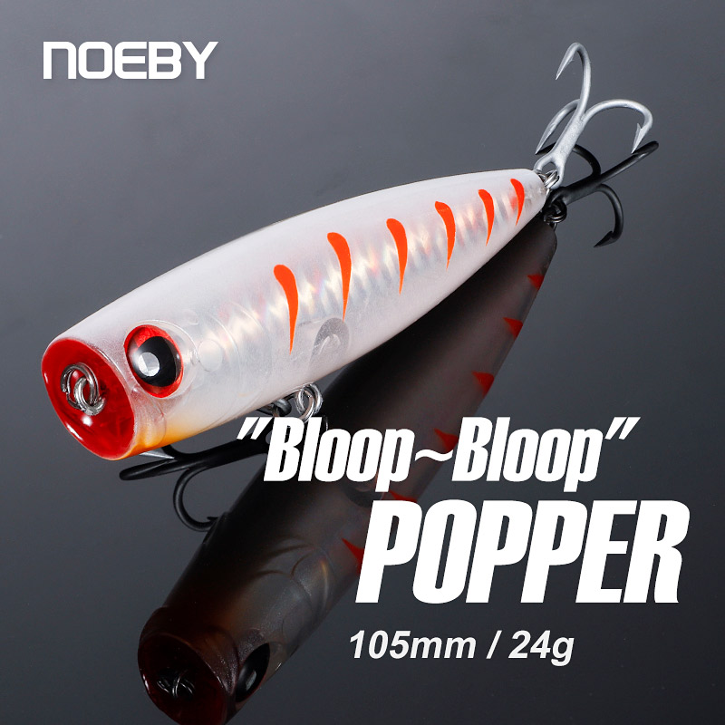 Noeby 105mm 24g Topwater Poppe - Fishing Lure Popper 评论和价格